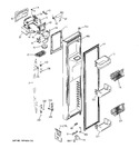 Diagram for 1 - Freezer Door