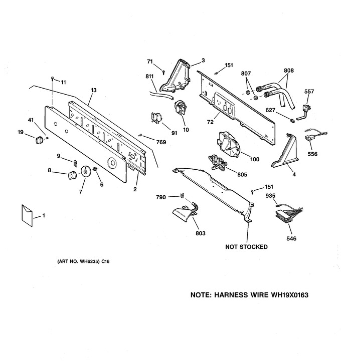 Diagram for VLXR1020A4WW