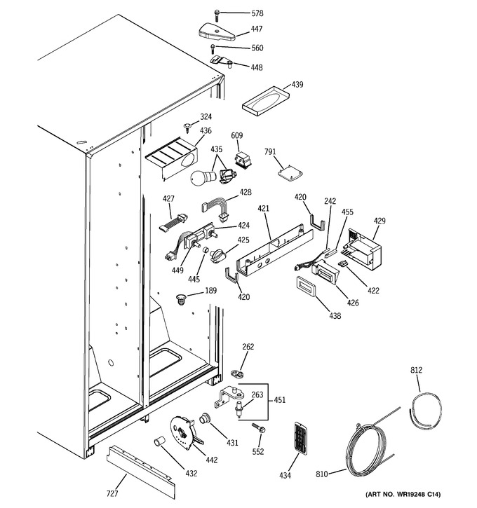 Diagram for GSA22KEPAFWW