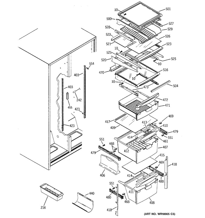 Diagram for PSG22MIPAFWW