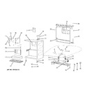 Diagram for 1 - Refrigerator Parts