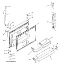 Diagram for 1 - Freezer Door