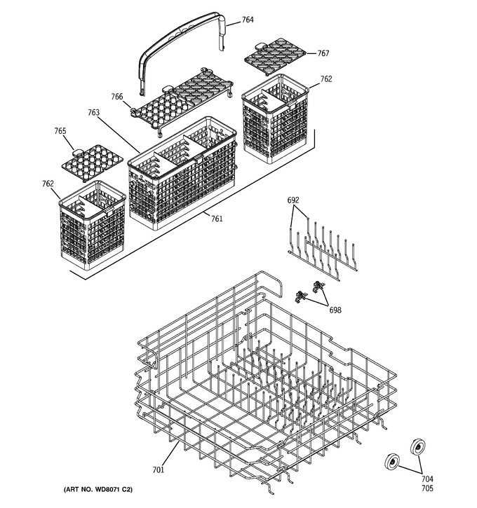 Diagram for GSD6600G00WW