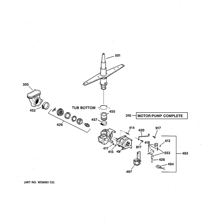 Diagram for GSC3200F01BL