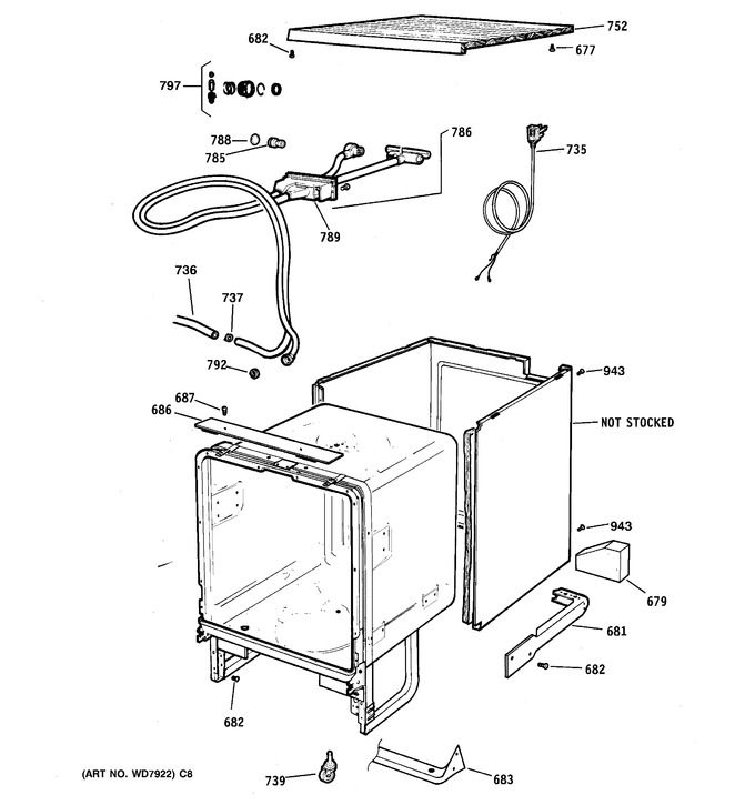 Diagram for GSC3200F01BL