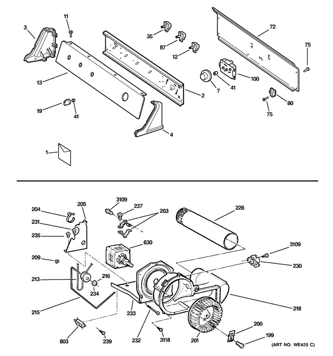 Diagram for DS4500EB1WW