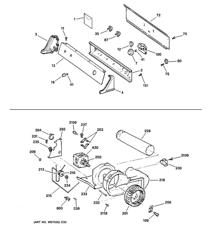 Diagram for DX4500EA2WW