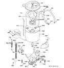 Diagram for 5 - Washer Motor & Tub