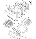 Diagram for 4 - Door & Drawer Parts