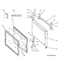 Diagram for 1 - Freezer Door