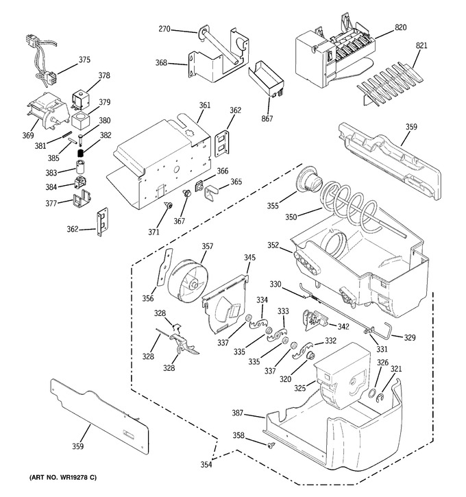 Diagram for DSS25LGPABB