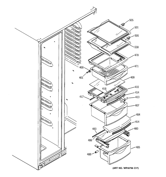 Diagram for GSS25LGPAWW