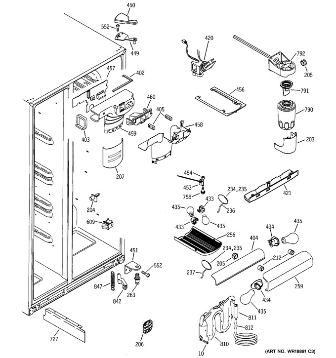 Diagram for GSS25XGPABB