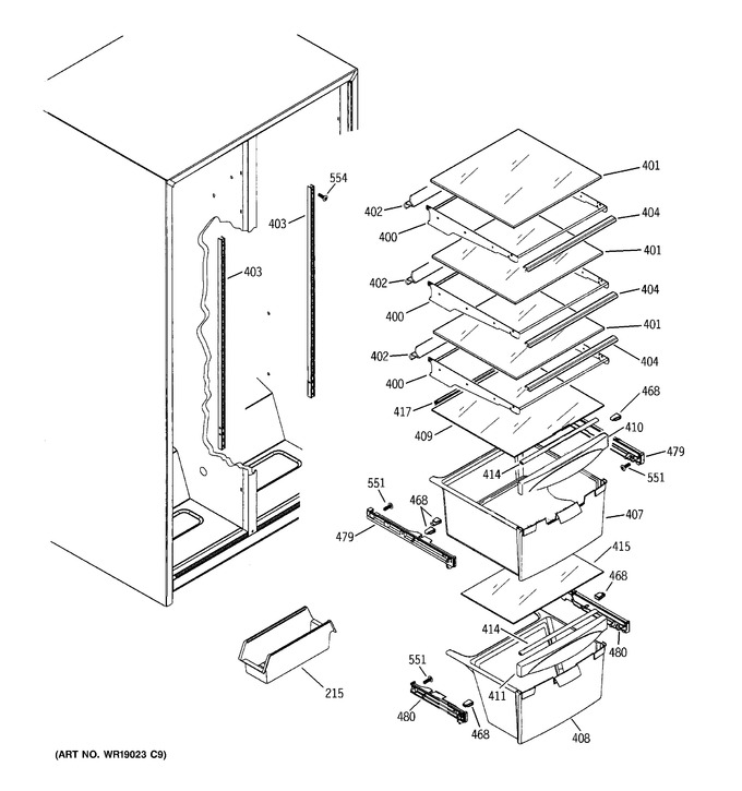 Diagram for RSG22IBPAFWW