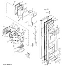 Diagram for 1 - Freezer Door