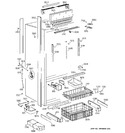 Diagram for 3 - Freezer Section, Trim & Components