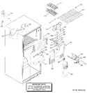 Diagram for 2 - Freezer Section