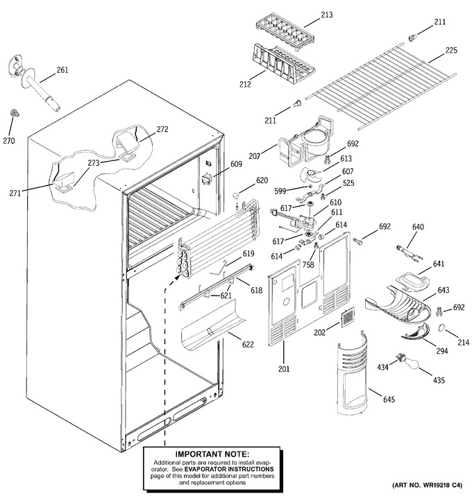 Diagram for GTS19QBNDRBB