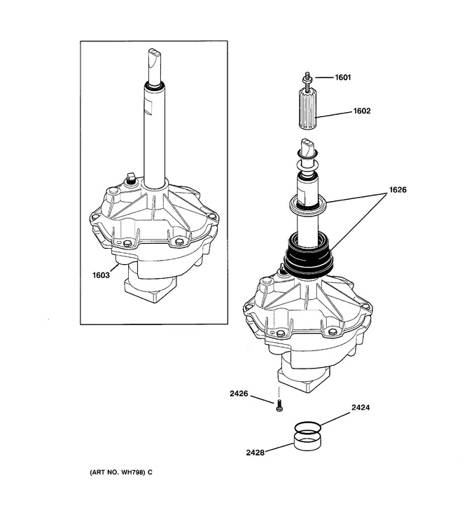 Diagram for WSM2700WCWWW