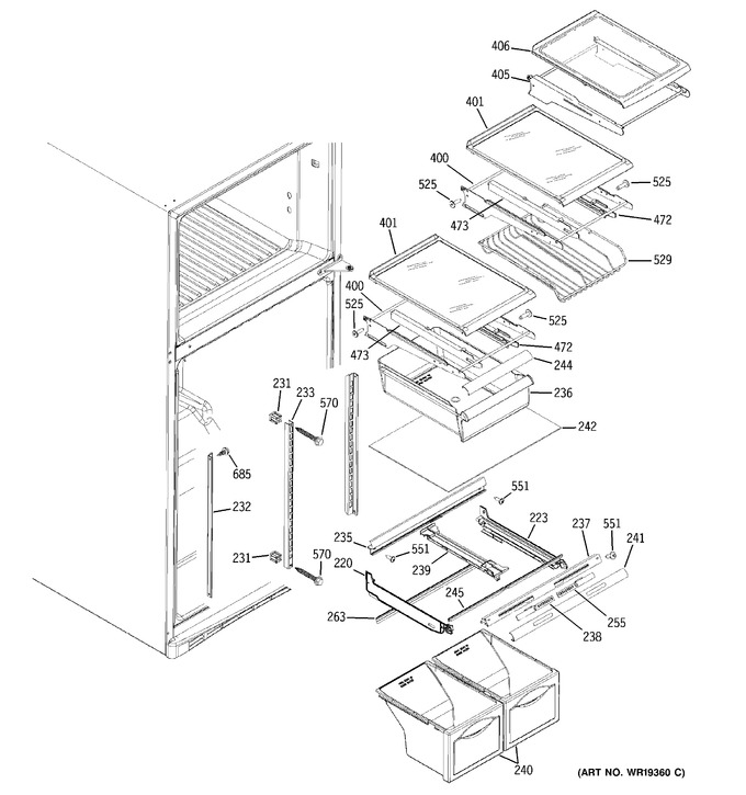 Diagram for ETS19XBPARBB