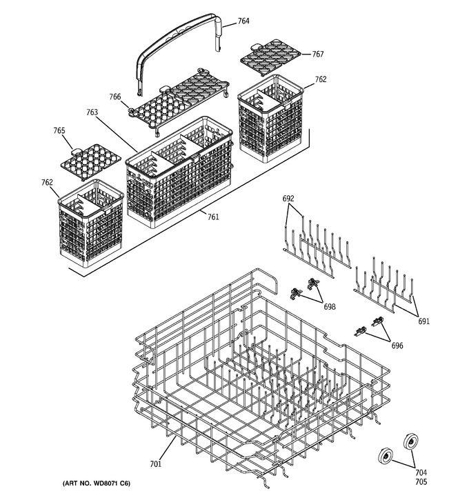 Diagram for PDW7700J00WW