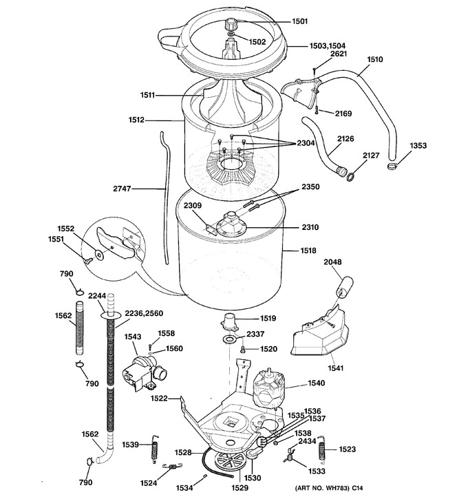 Diagram for WSM2700WCWCC