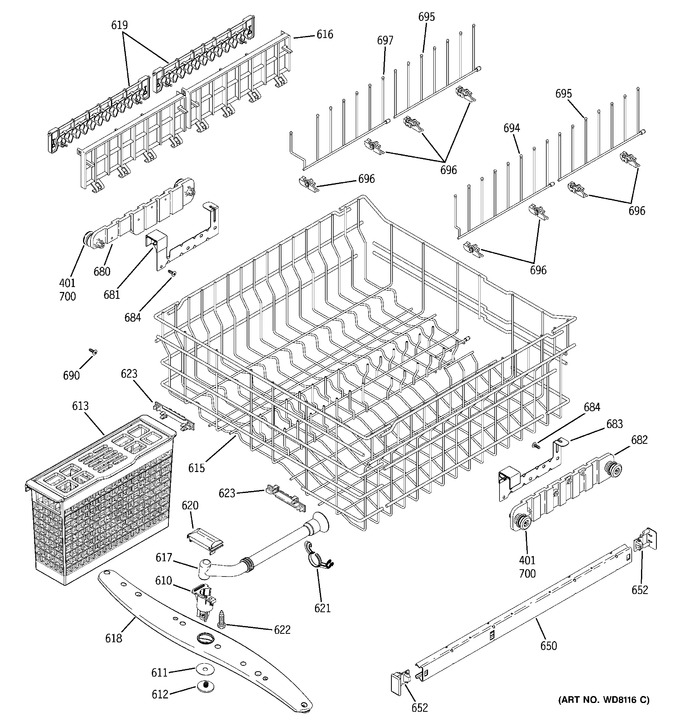 Diagram for PDW7880J00SS