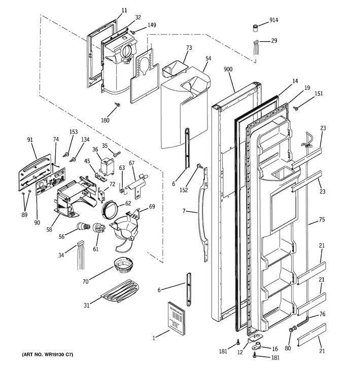 Diagram for RSG20IDMDFWH