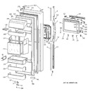 Diagram for 2 - Fresh Food Door