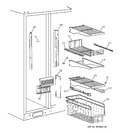 Diagram for 4 - Freezer Shelves