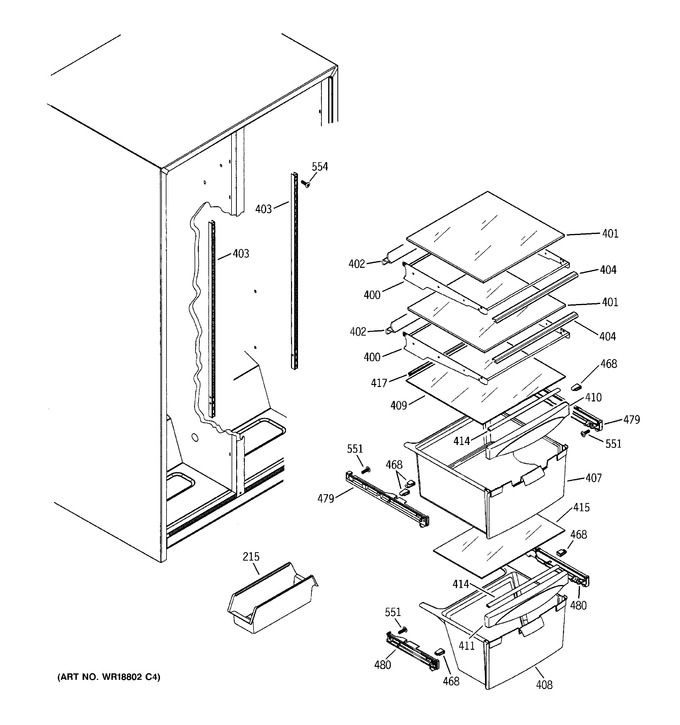 Diagram for RSG22IBMBFWW