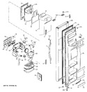 Diagram for 1 - Freezer Door