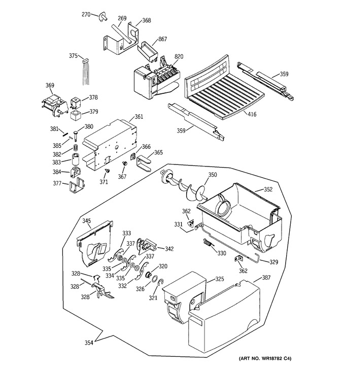 Diagram for HST22IFMBWW