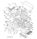 Diagram for 1 - Gas Grill Parts