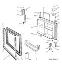 Diagram for 1 - Freezer Door