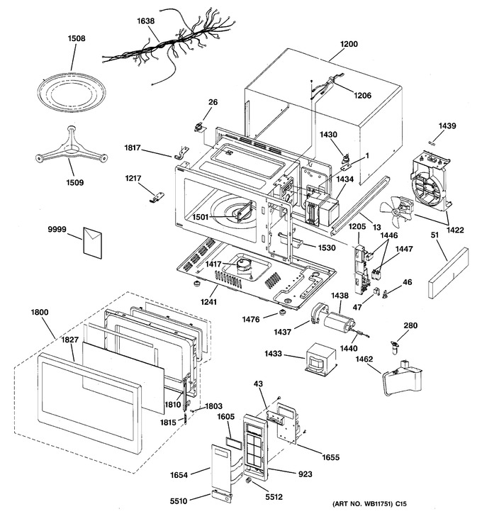 Diagram for JE1540AW01