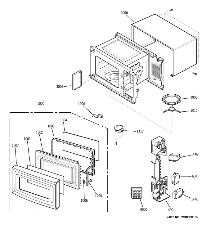 Diagram for JE1460WF002