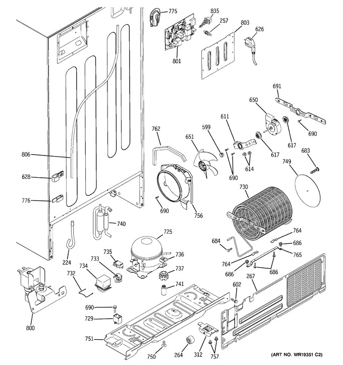 Diagram for PTS25LHPARBB