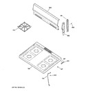 Diagram for 2 - Cooktop