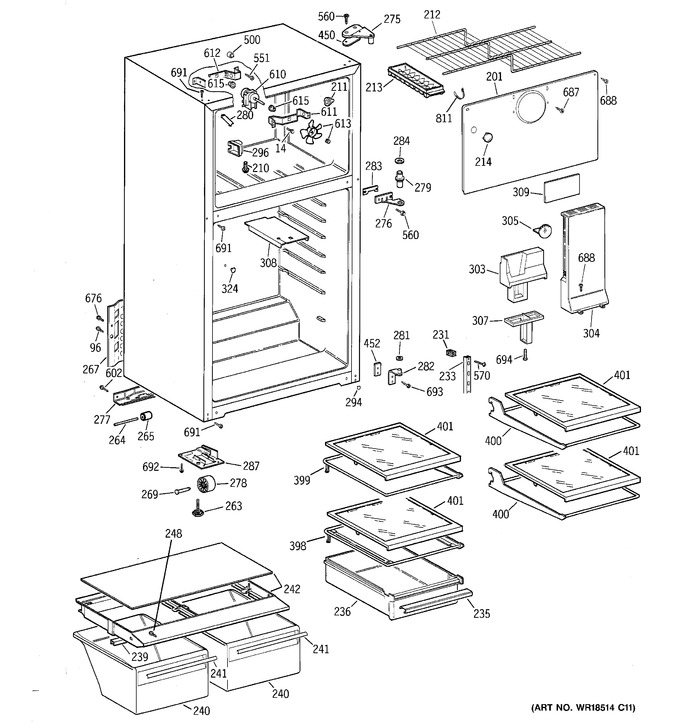 Diagram for GTS16KBMERCC