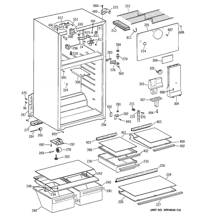 Diagram for GTT16HBMERWW