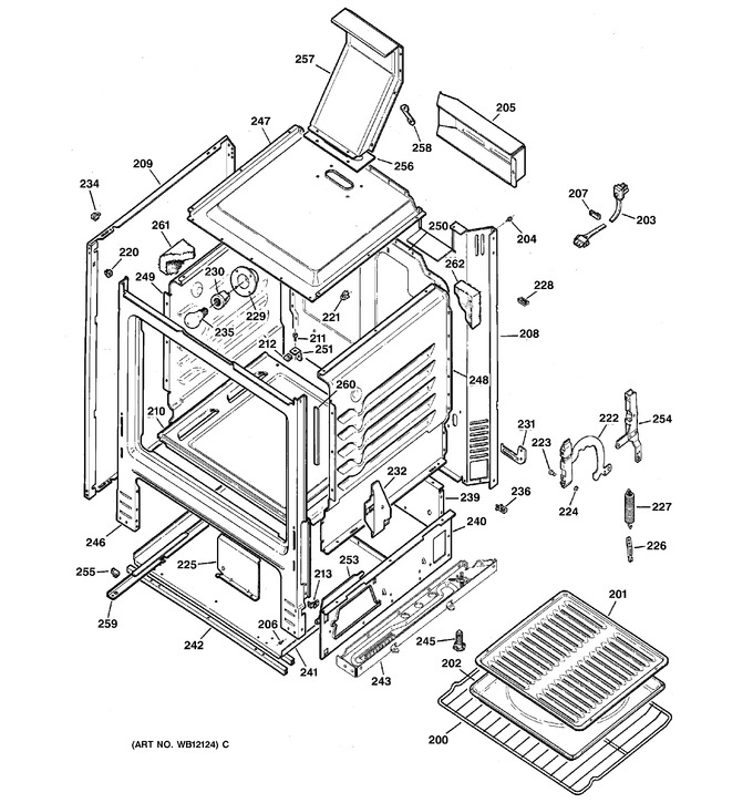 Diagram for JGBS20WEH1WW