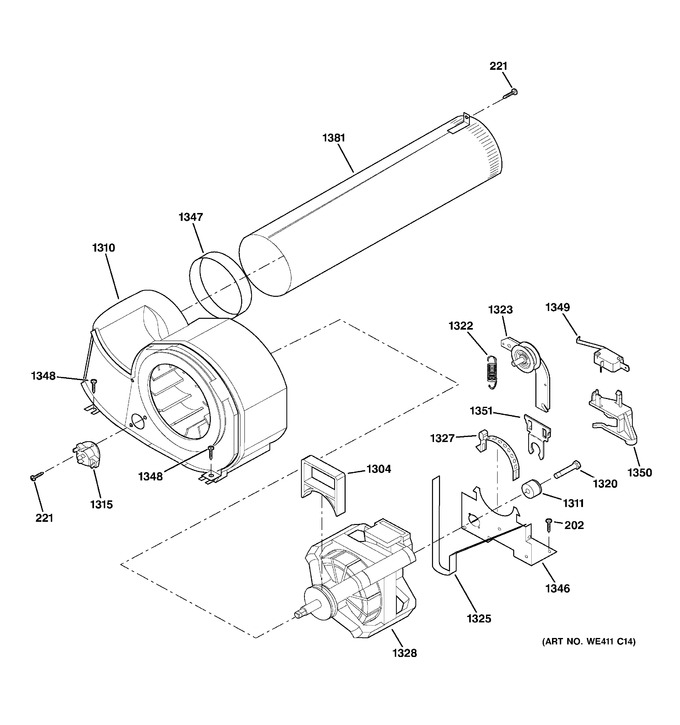 Diagram for DVL223GB5WW