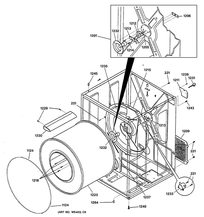 Diagram for DBL333GB5WW