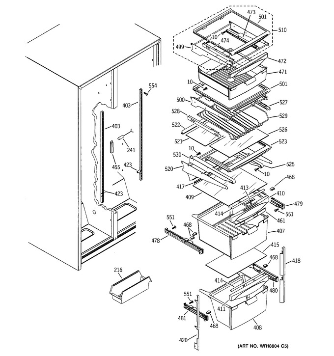 Diagram for ESH25XGPABB