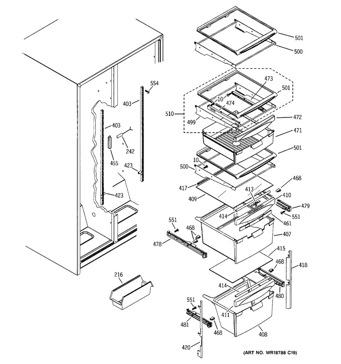 Diagram for GSS25WGPAWW