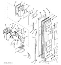 Diagram for 1 - Freezer Door