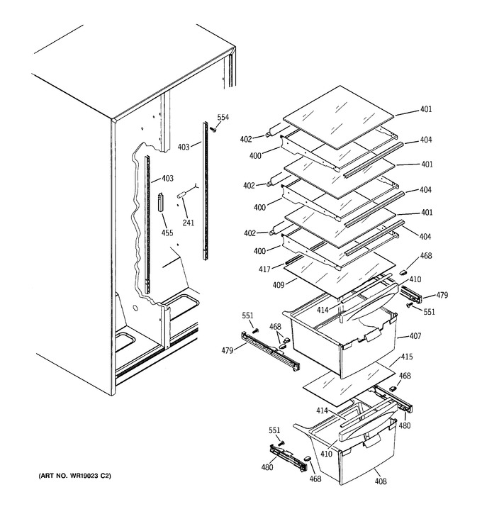 Diagram for HSS25GDMDWW