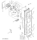 Diagram for 1 - Freezer Door