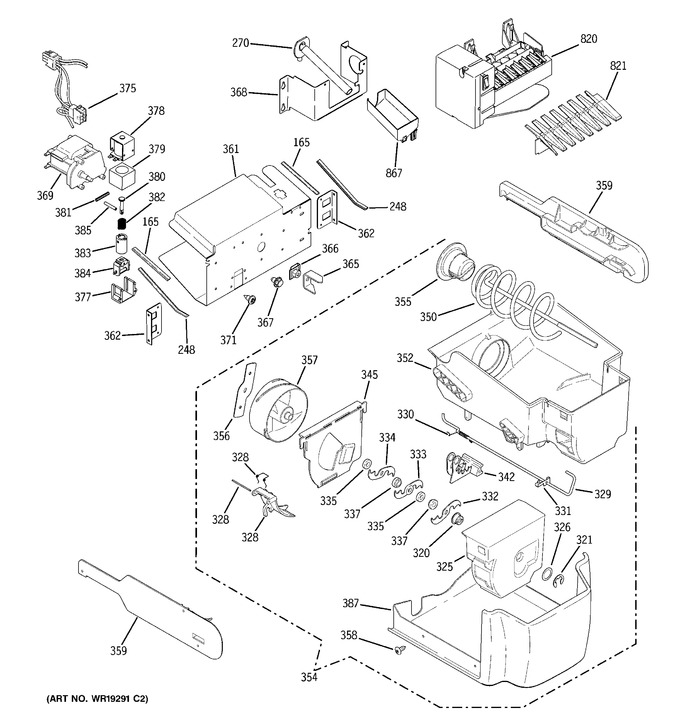 Diagram for GSC23LGPAWW